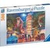 Palapeli Ravensburger Streets Of Pisa 500 palaa