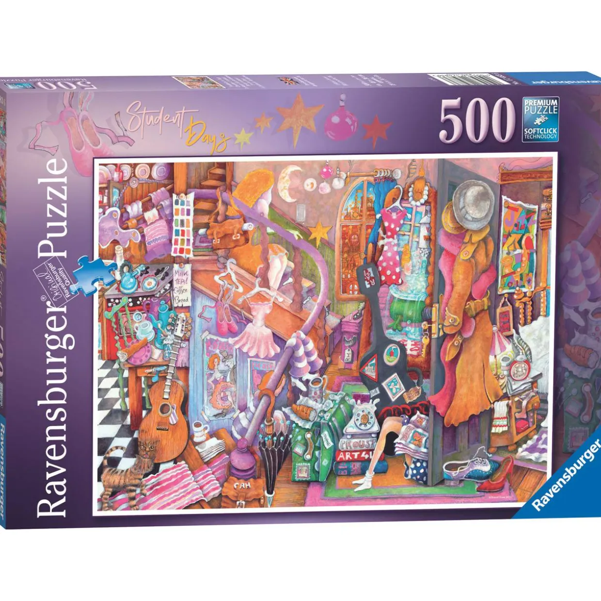 Palapeli Ravensburger Student Days 500 palaa