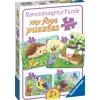 Palapeli Ravensburger Sweet Garden Residents 2/4/6/8 palaa