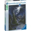 Palapeli Ravensburger The Dark Blue Dragon 1500 palaa