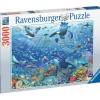 Palapeli Ravensburger Underwater 3000 palaa