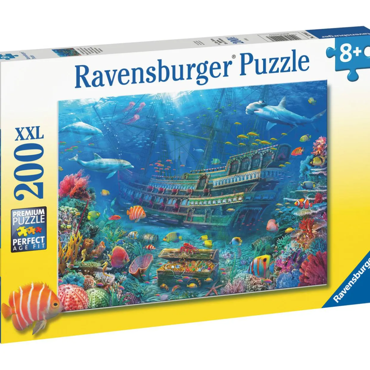Palapeli Ravensburger Underwater Discovery 200 palaa