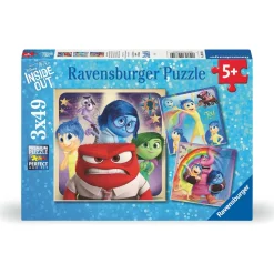 Palapeli Ravensburger 3 x 49 palaa Emotional Adventures