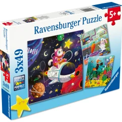 Palapeli Ravensburger 2 x 24 palaa Bear Family Vacations