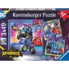 Palapeli Ravensburger 2 x 12 palaa Fireman Sam Rescuers are coming
