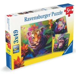 Palapeli Ravensburger 3 x 49 palaa Barbie