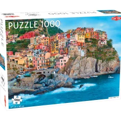 Palapeli Tactic 1000 palaa Cinque Terre Italy