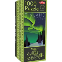 Palapeli Tactic 1000 palaa Come to Finland Northern Lights