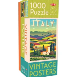 Palapeli Tactic 1000 palaa Vintage Posters Italy
