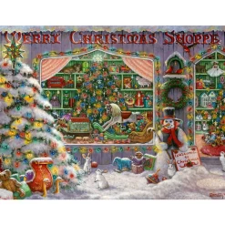 Palapeli The Christmas Shop 500 palaa