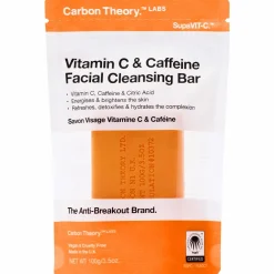 Palasaippua kasvoille Carbon Theory 100 g C-vitamiini & kofeiini