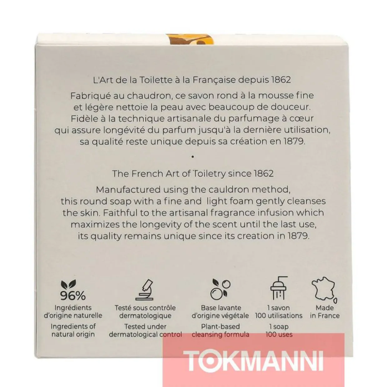 Palasaippua, Roger & Gallet 100 g Bois D'Orange