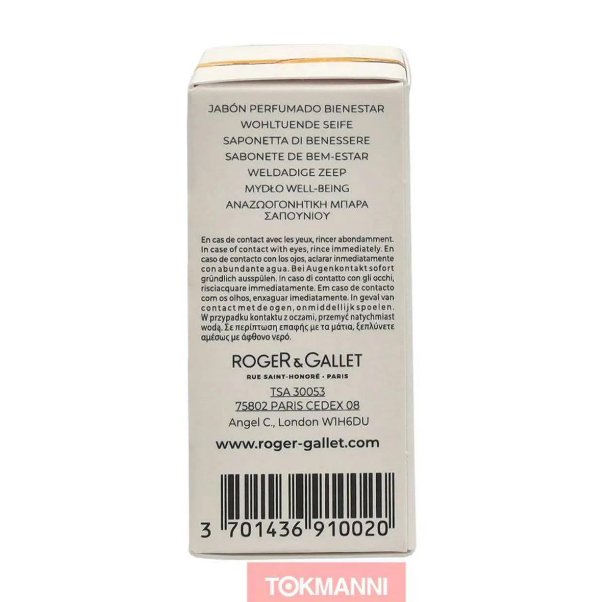 Palasaippua, Roger & Gallet 100 g Bois D'Orange