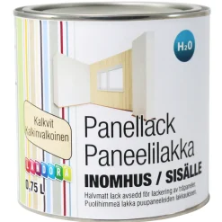 Paneelilakka 0,75 l kalkinvalkoinen