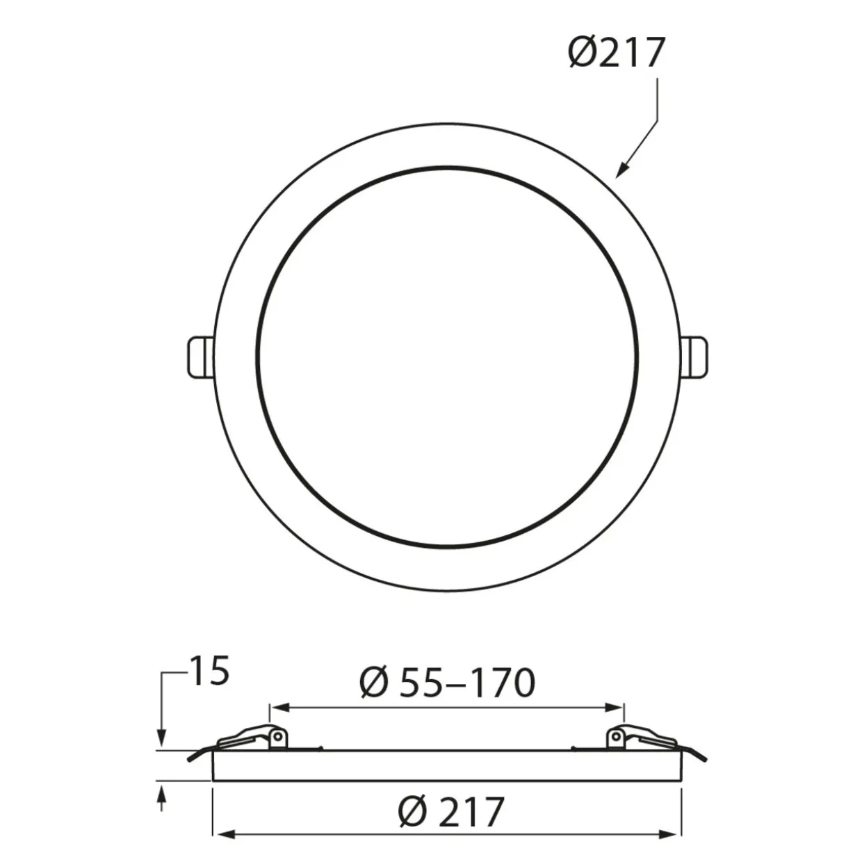 Paneelivalaisin Airam Flex Multi IP20 12W 830/840/865 PIR