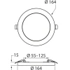 Paneelivalaisin Airam Flex Multi IP20 9W 830/840/865 DIM