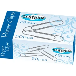 Paperiliitin Centrum 78 mm 50 kpl