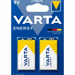 Paristo 9V 2kpl Energy