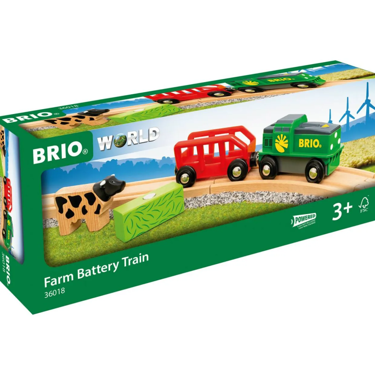 Paristokäyttöinen maatilajuna Brio 36018