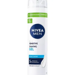 Parranajogeeli Nivea Men 200 ml Sensitive