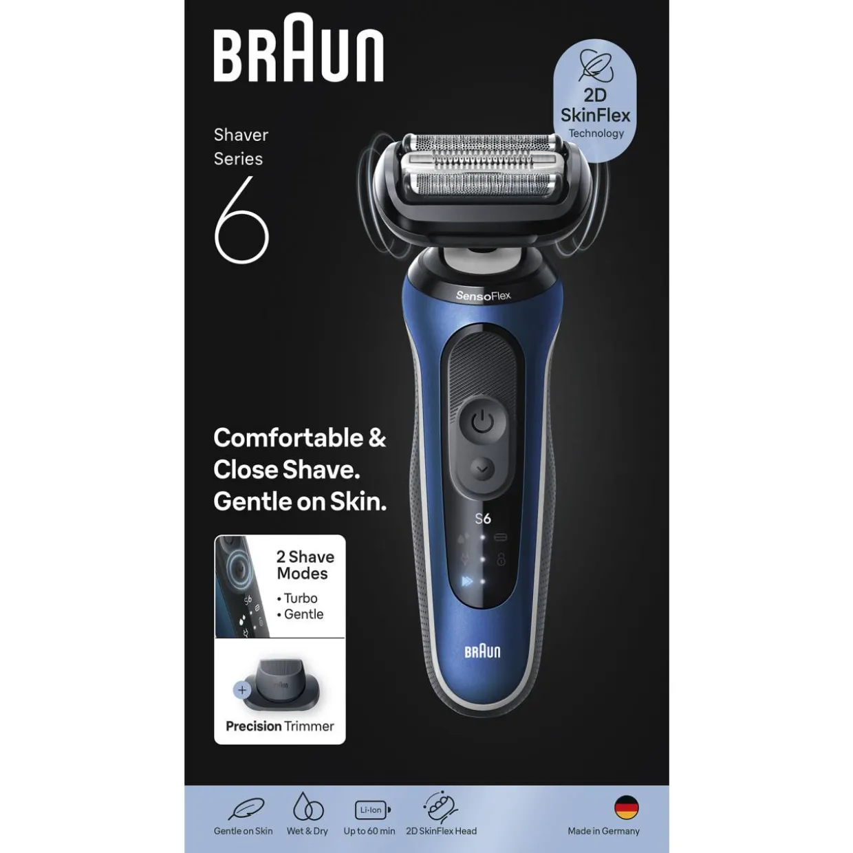 Parranajokone Braun Series 6 62-B1200s