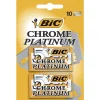 Partaterä BIC 10 kpl Chrome Platinum