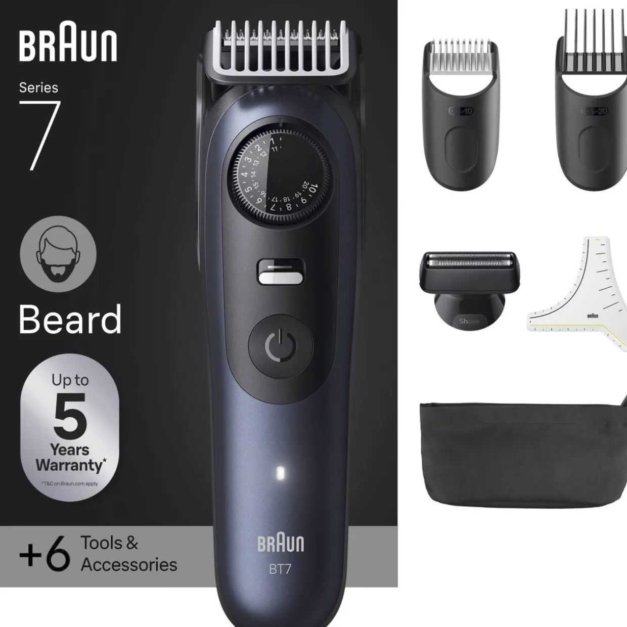 Partatrimmeri Braun Series 7 BT7520