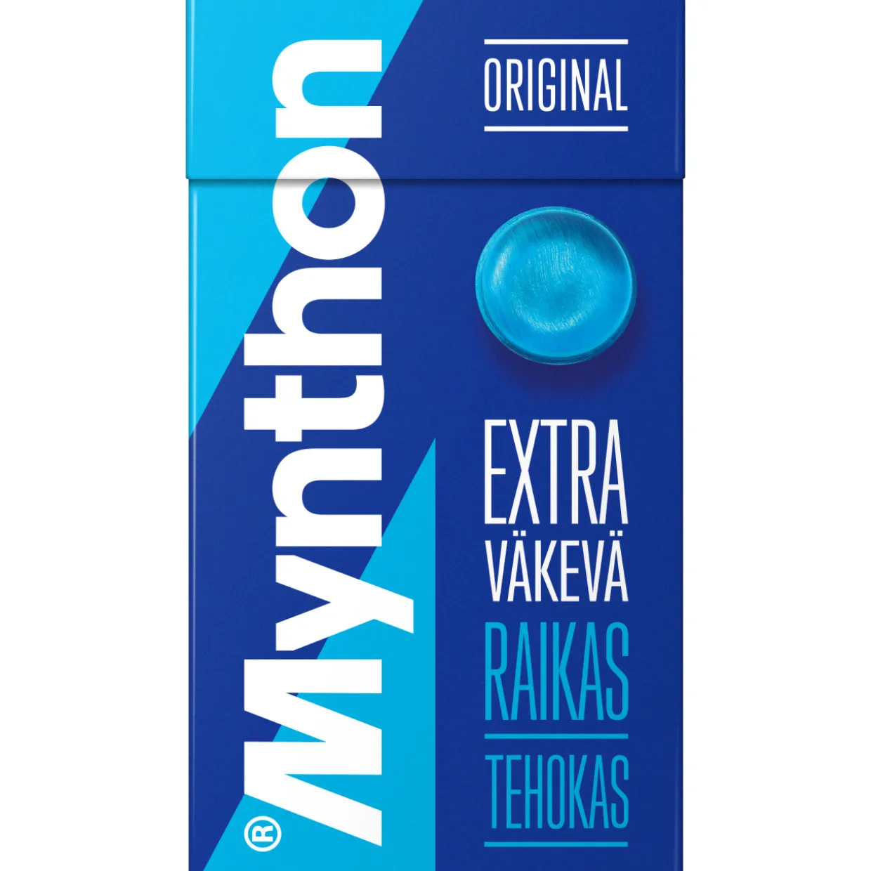 Pastilli Mynthon Original 39 g väkevä