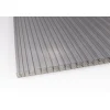 PC-kerroslevy Keraplast, 16 mm 1050 x 4000 mm savunharmaa