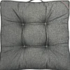 Pehmuste Parco Celia Lux 49 x 48 x 7 cm tummanharmaa