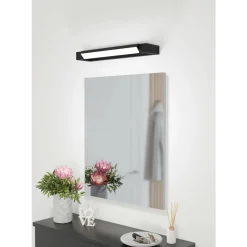 Peilivalaisin EGLO Gemiliana led 8,9W 45x4cm musta/valkoinen