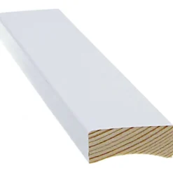 Peitelista Cent 12x32x2200 Valkoinen 10 kpl