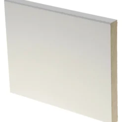 Peitelista Aava MDF 12X120X2200 Mel valkoinen