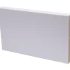 Peitelista Aava MDF 12 x 92 x 2200 mm, melamiini, valkoinen