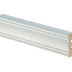 Peitelista AURA 12 x 42 x 2200 mm, valkoinen, 10 kpl