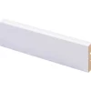 Peitelista 12 x 42 x 2200 mm, MDF puhdas valkoinen, 10 kpl