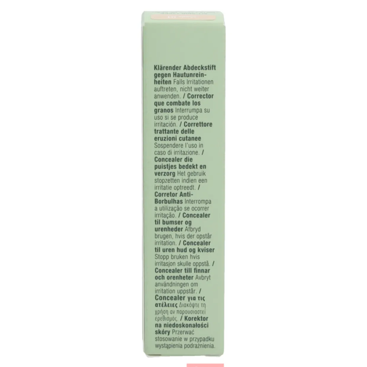 Peitevoide, Clinique 10 ml Anti-Blemish Solutions Clearing For All Skin types #01 Shade