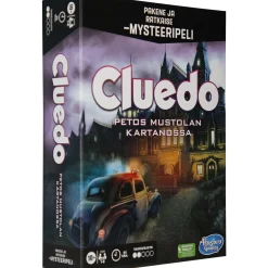 Peli Cluedo Petos mustolan kartanolla