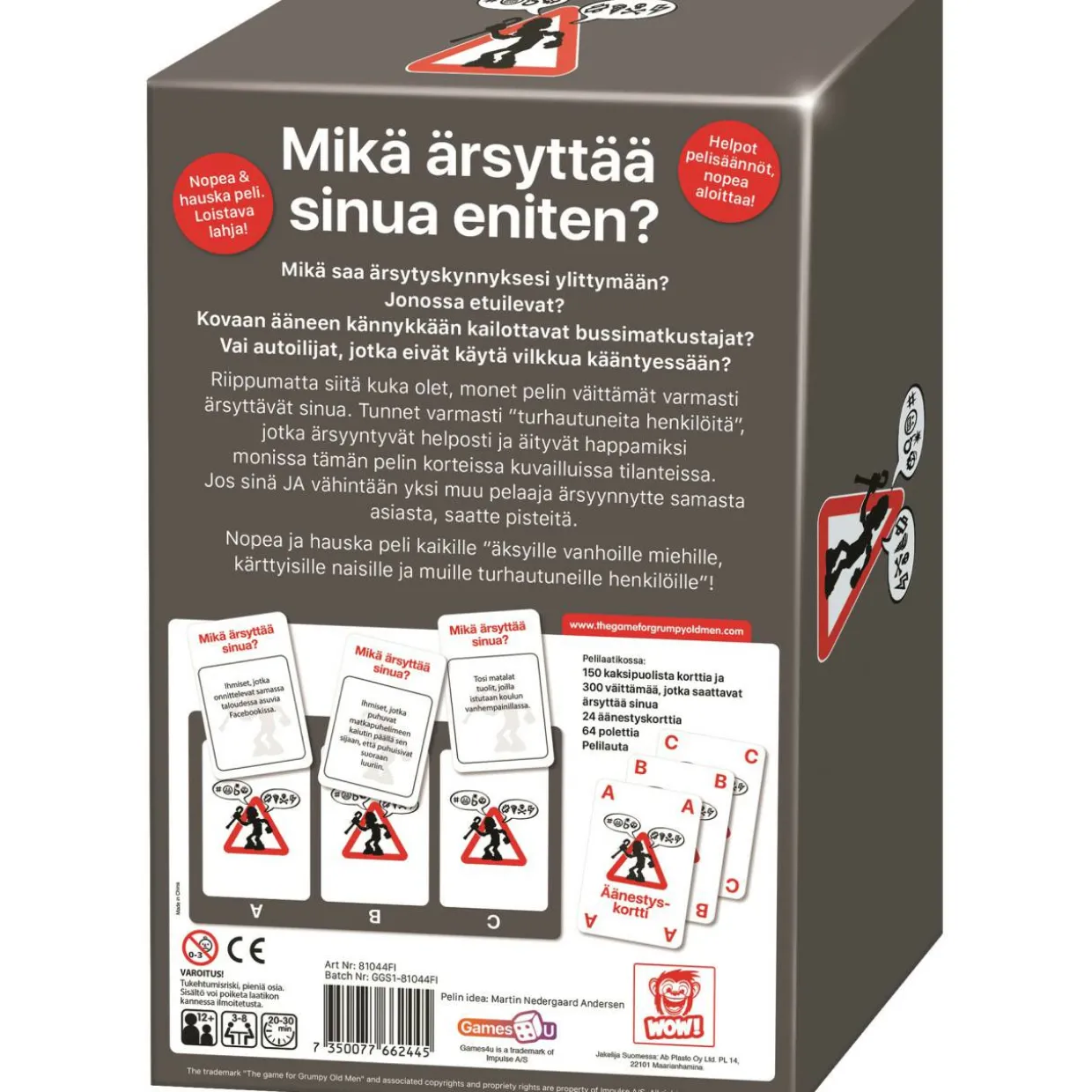 Peli äksyille vanhoille miehille