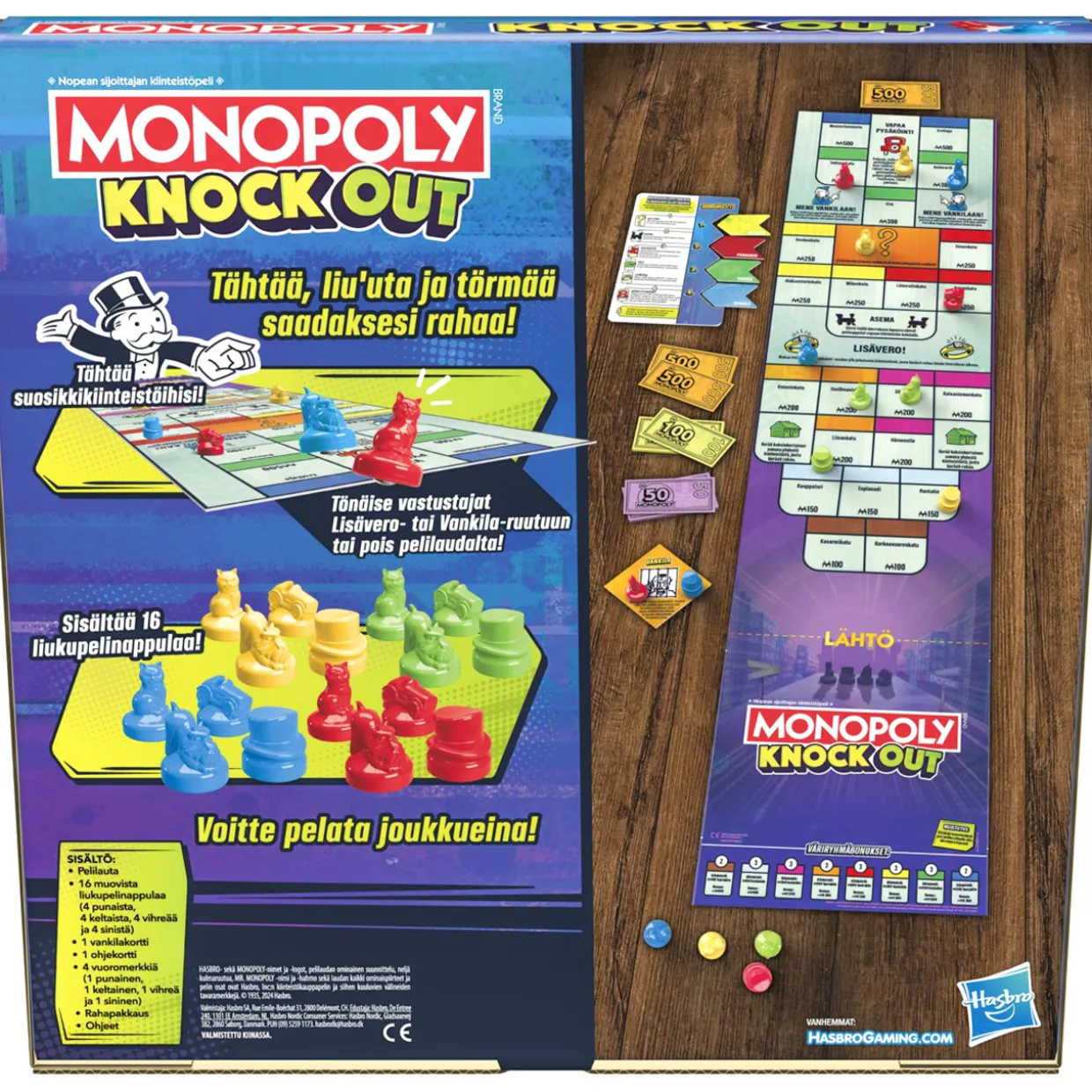 Peli Monopoly knockout