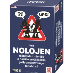 Peli Nolojen tilanteiden miehille ja naisille sekä kaikille, joille aina sattuu ja tapahtuu!