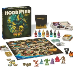 Peli Ravensburger Horrified American Monsters englanninkielinen