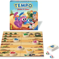 Peli Ravensburger Tempo Rattlesnake Shake & Listen