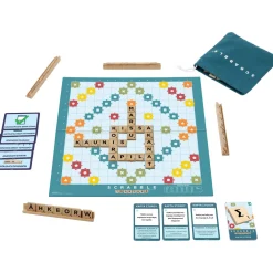 Peli Scrabble Mattel Wood Edition