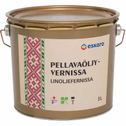Pellavaöljyvernissa 3 l Eskaro
