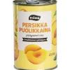 Persikanpuolikas Priima 425/240 g mehussa