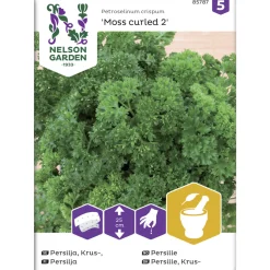 Persilja siemen Nelson Garden Basic Moss Curled 2 kylvönauha