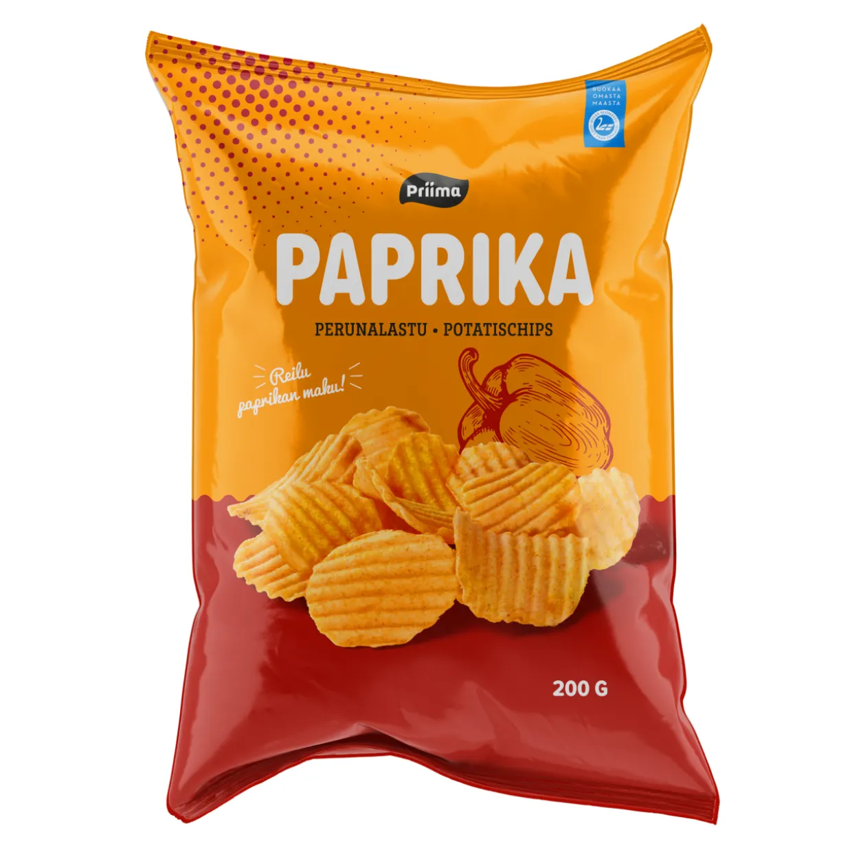 Perunalastu 200 g Paprika