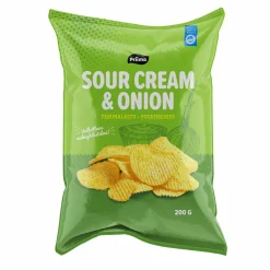 Perunalastu Priima 200 g Sourcream & Onion