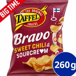 Perunalastu Taffel 260 g Bravo